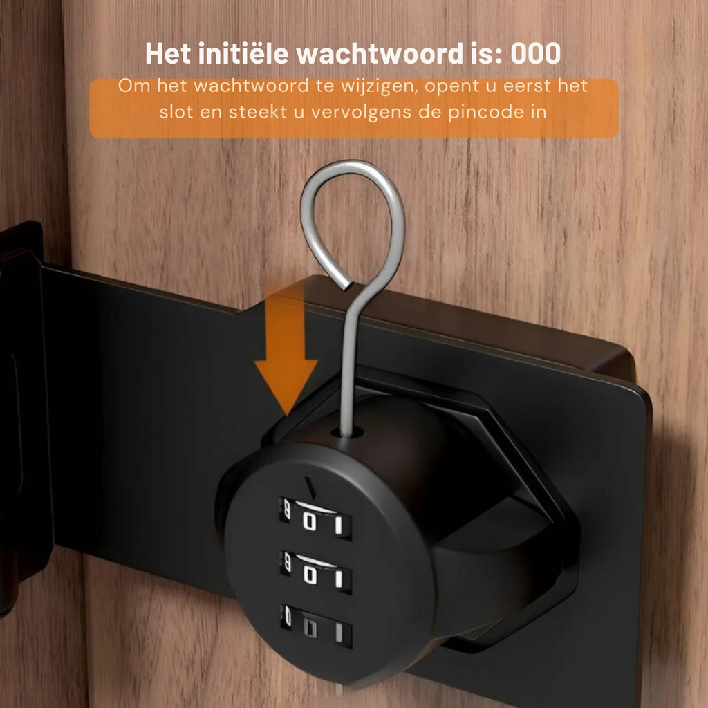Nøglefri kodelås til dør - sikker digital adgang