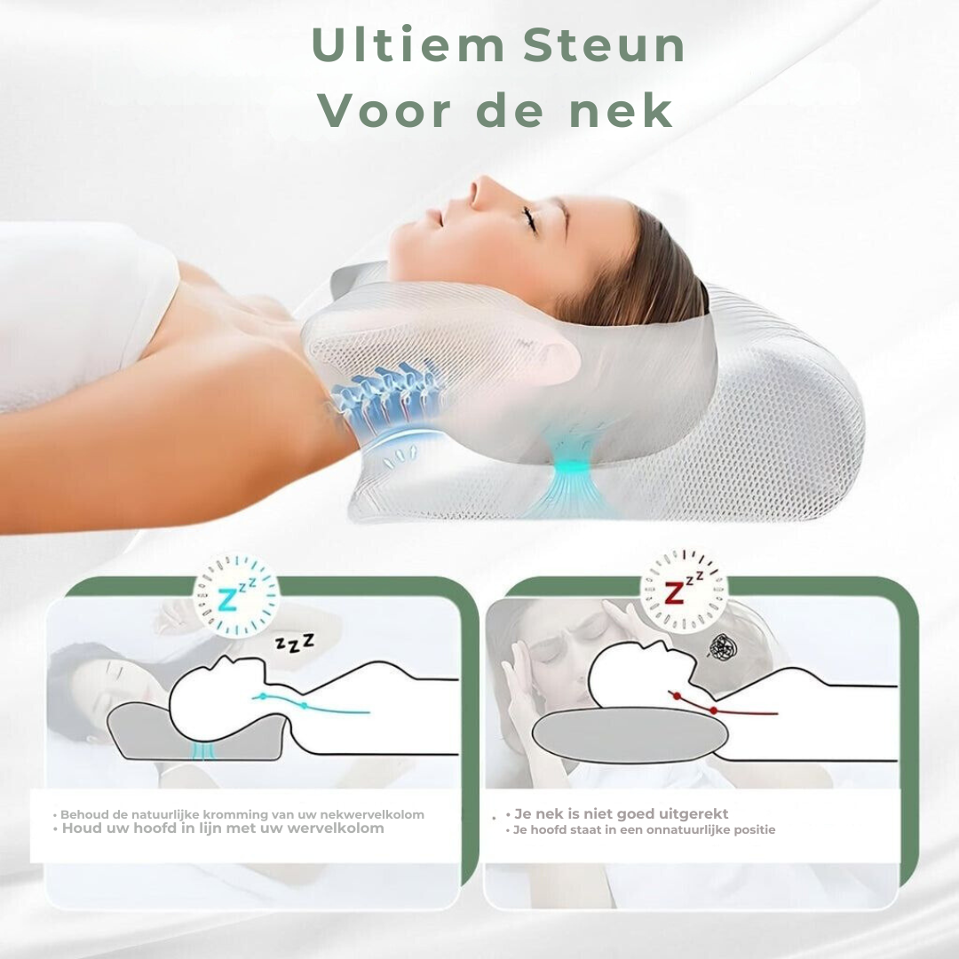 Profilowana poduszka DreamAlign z pianki memory — ergonomiczne podparcie ortopedyczne