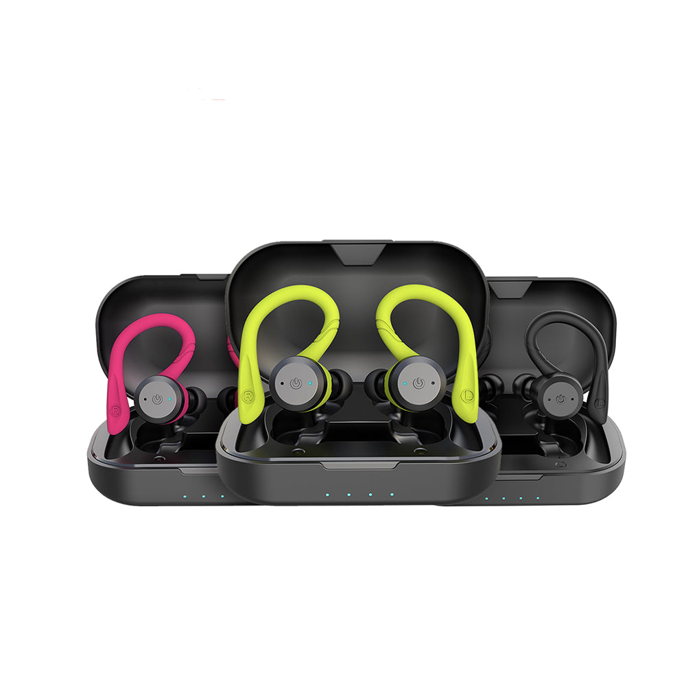 BE1032 Waterproof Wireless Sports Earbuds – 20 Hours Playtime
