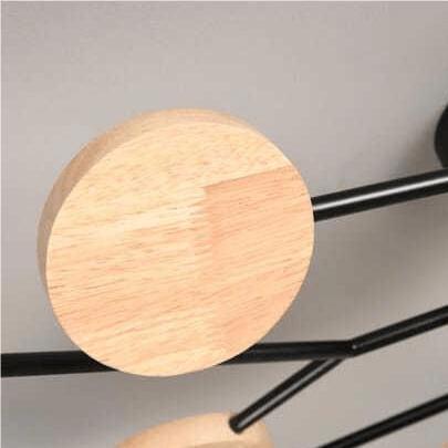 Plafonnier multicolore de style macaron pour salon | boxzora