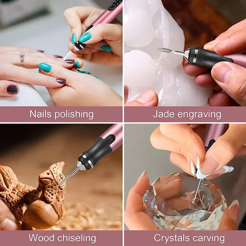 Wireless Engraving Pen – Compact Portable Marking Tool