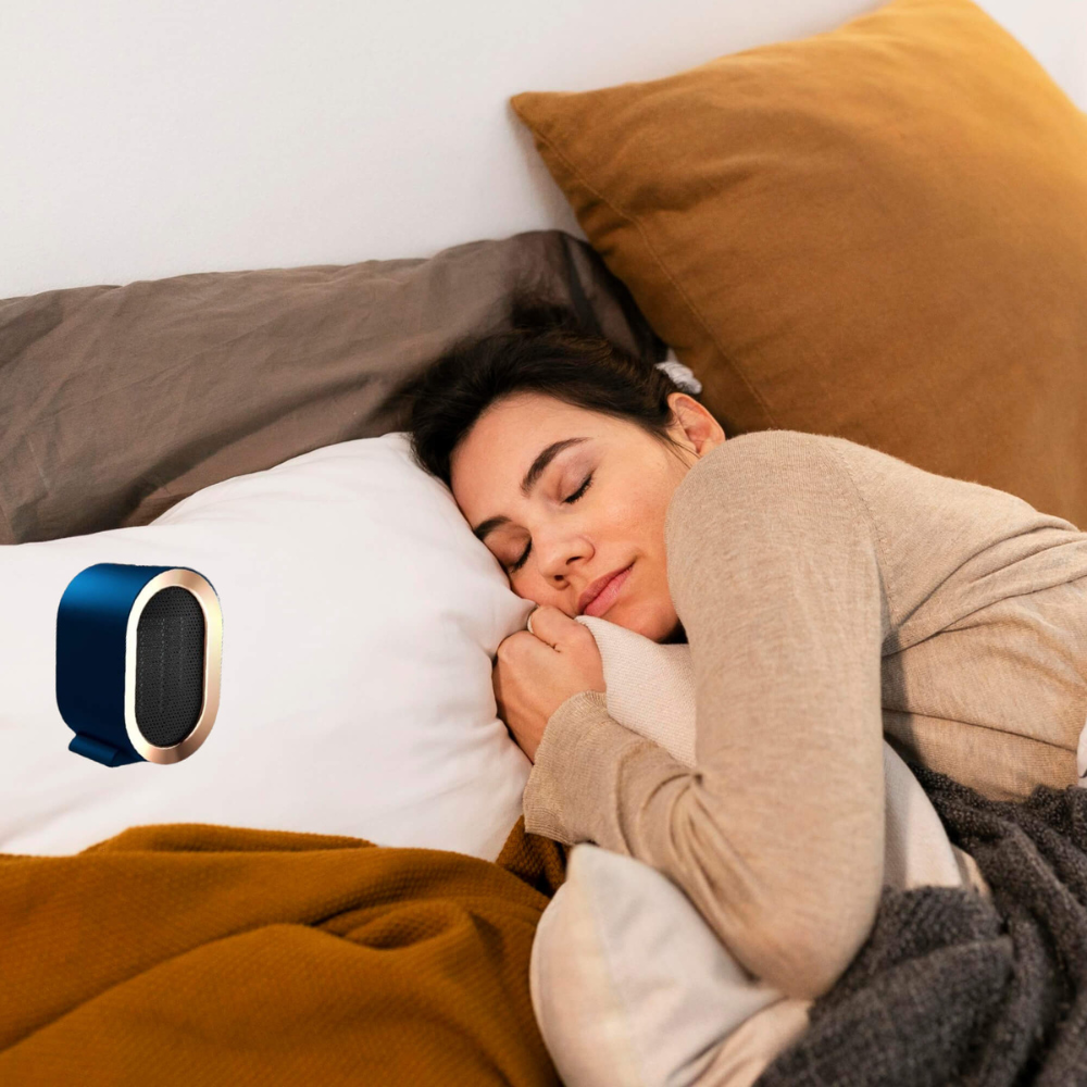 Calefactor eléctrico portátil – Calentamiento rápido, ahorro de energía y funcionamiento silencioso