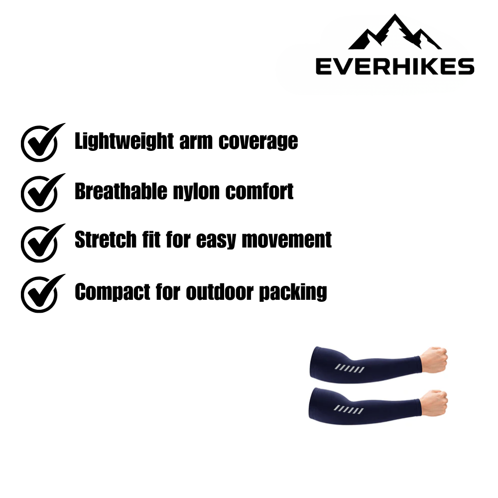 Lätta, ventilerande ärmskydd — flexibel passform utan tryck
