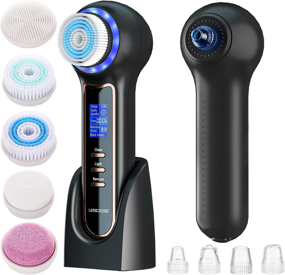 Sonic 3-in-1 multifunctioneel gezichtsreinigingsapparaat