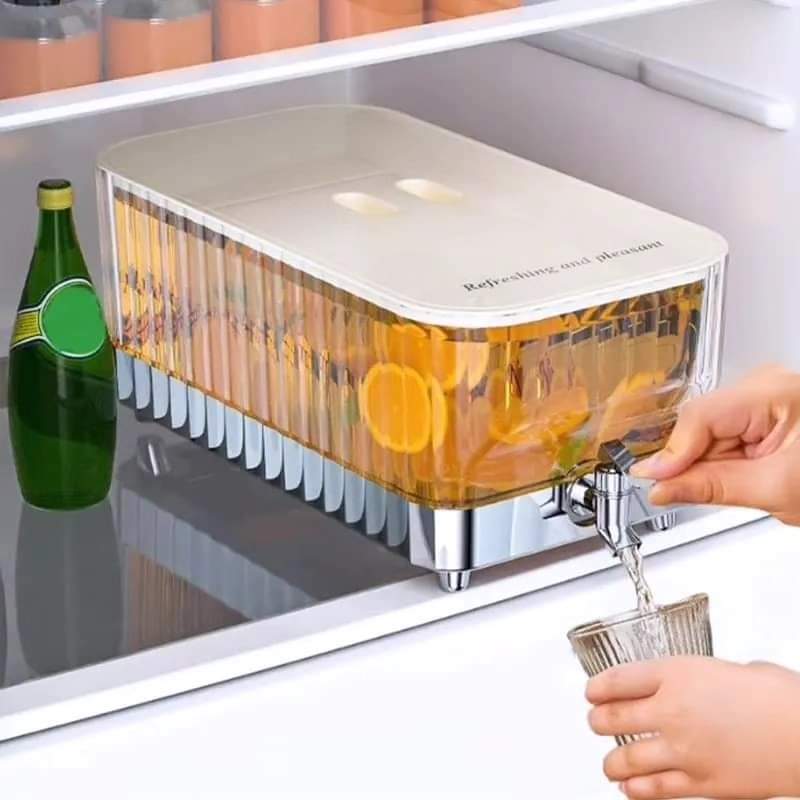 5.3L:n lasinen juoma-annostelija - tiivis kansi