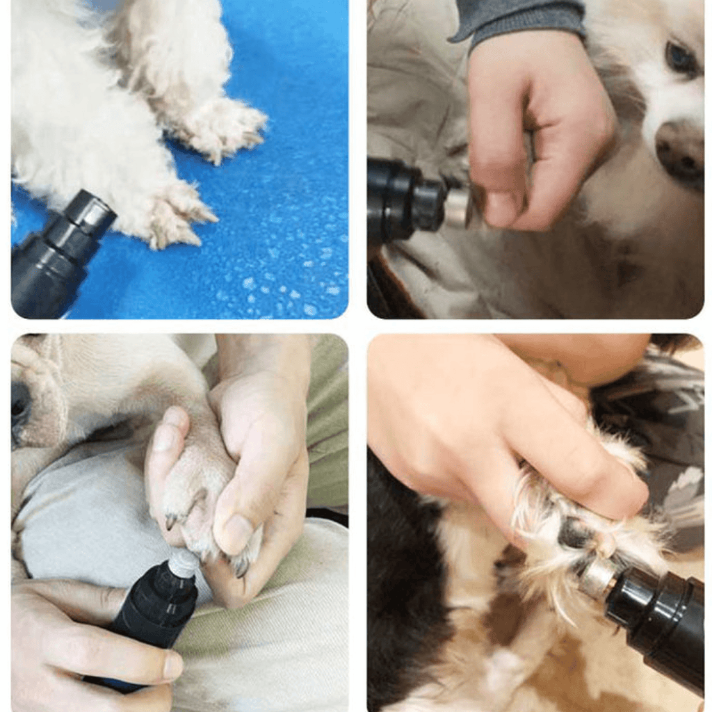 Elektrisk nagelslip med tyst motor och låga vibrationer