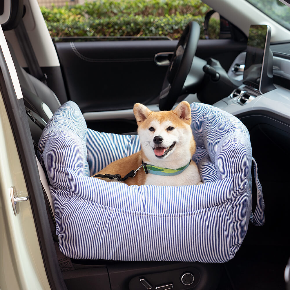 Seggiolino rialzato per animali Seter per viaggi in auto — Cinghie di sicurezza regolabili