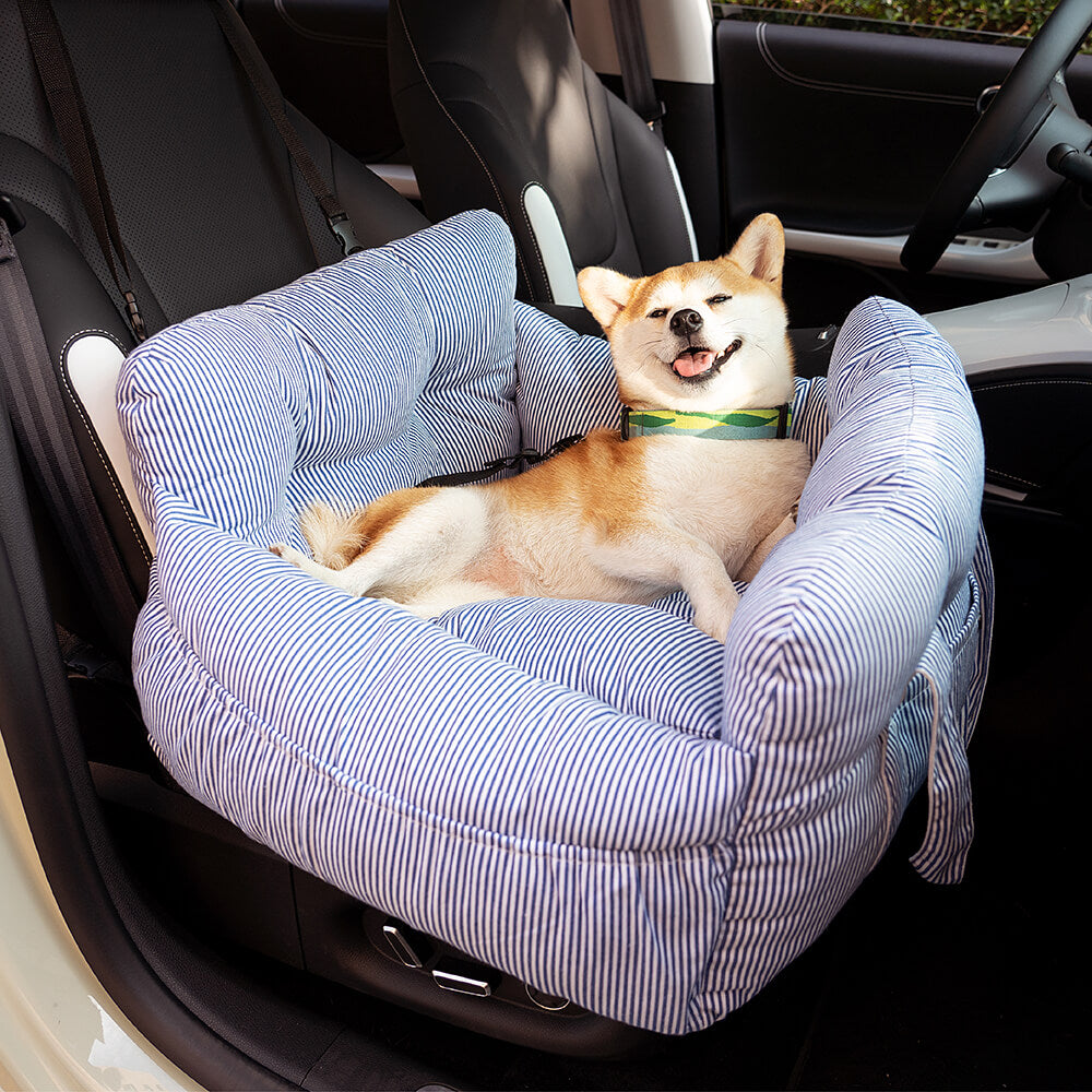 Seggiolino rialzato per animali Seter per viaggi in auto — Cinghie di sicurezza regolabili
