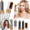Spazzola asciugacapelli multifunzione FusionStyle — 5 accessori, piega in pochi minuti