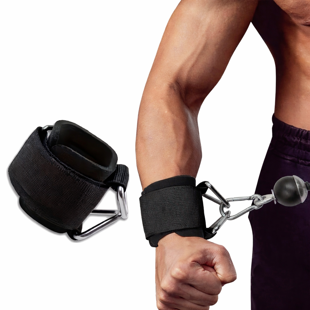 LIFTSTRAP Justerbara halkfria handledsremmar — flexibel öglekonstruktion