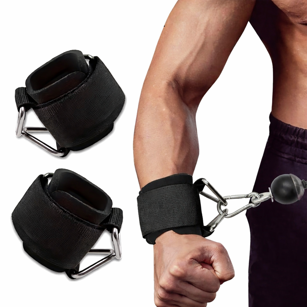 LIFTSTRAP Justerbara halkfria handledsremmar — flexibel öglekonstruktion