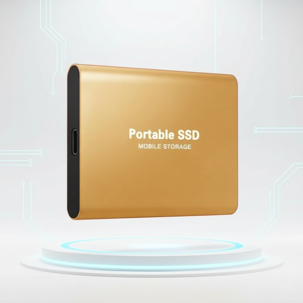 Ultraszybki zewnętrzny dysk SSD — przenośna pamięć USB 3.1 do 128 GB