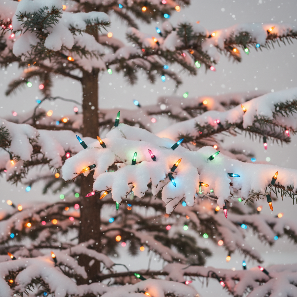Luzes de Natal mini multicoloridas com 100 lâmpadas - fio clássico de lâmpadas incandescentes