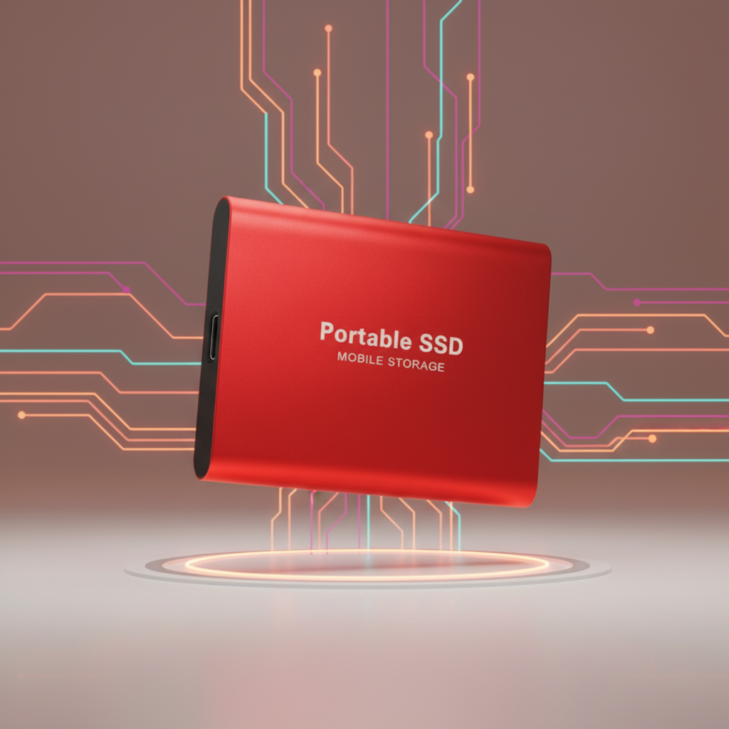 Ultraszybki zewnętrzny dysk SSD — przenośna pamięć USB 3.1 do 128 GB