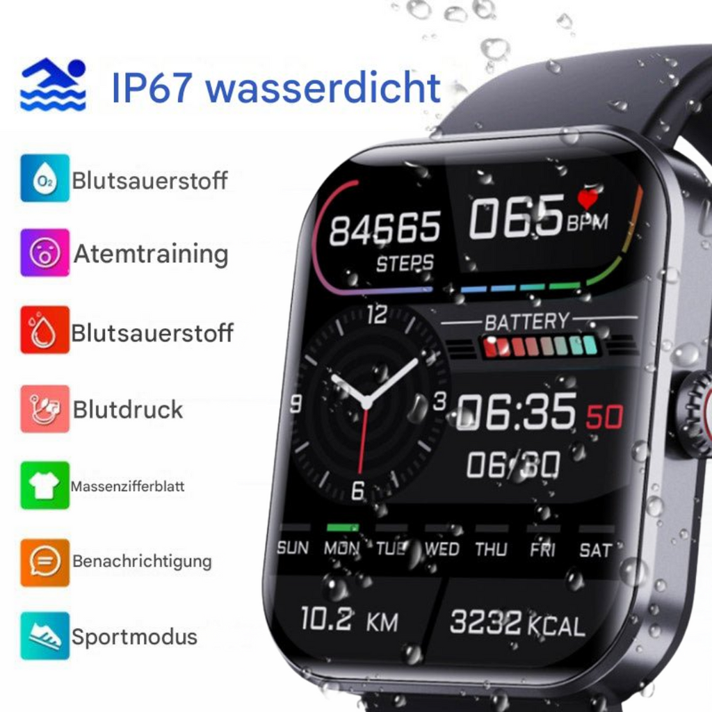 מד סוכר בדם GlucoWatch - מעקב בזמן אמת ללא מחטים