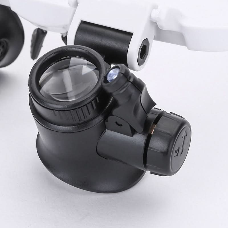 Adjustable LED Magnifier – 8x 15x 23x Magnification Settings