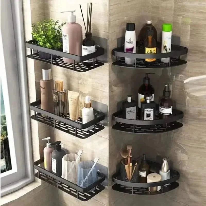 NordicShelf Αυτοκόλλητο ράφι τοίχου — Τοποθέτηση χωρίς τρύπημα
