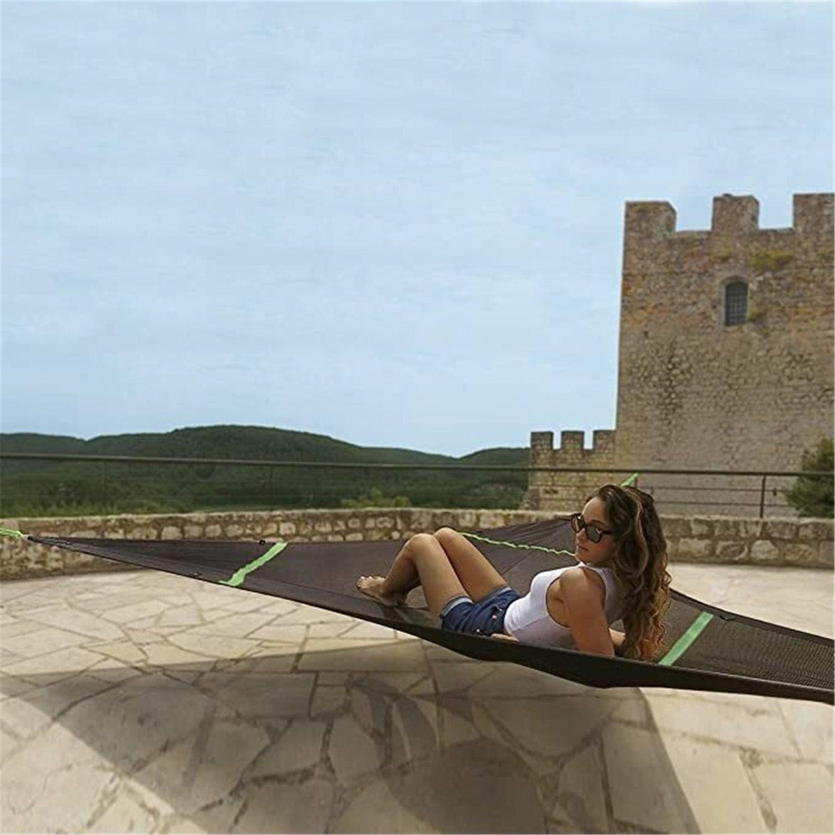 RYNX Multi-Person Camping Hammock — 3-Point Anchoring System