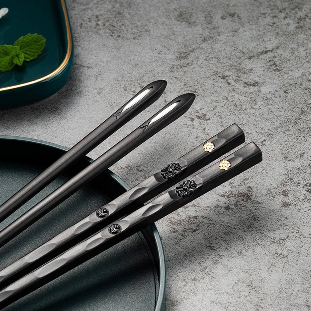 Set DineLux da 5 paia di bacchette — design raffinati e lussuosi