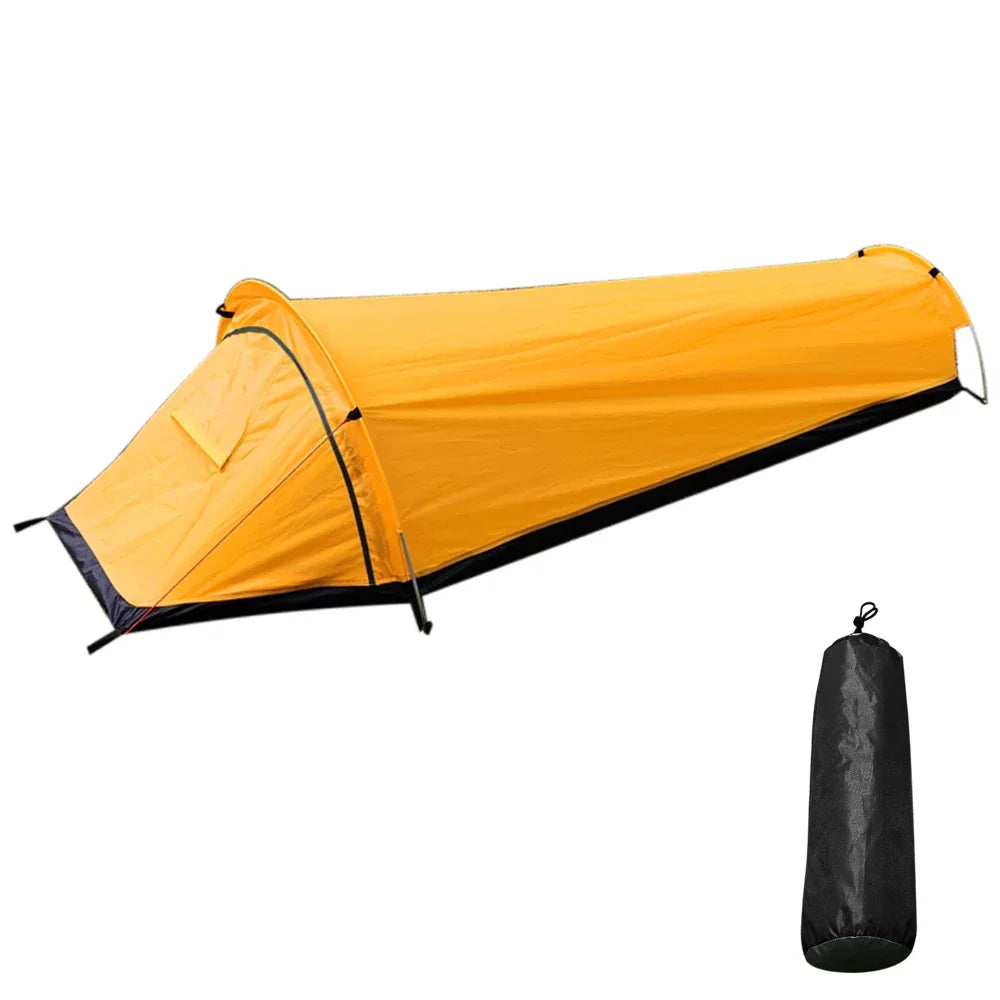 Tenda singola ultraleggera Trekvento SoloShield – Design impermeabile e antivento, pali in alluminio e sacca portaoggetti