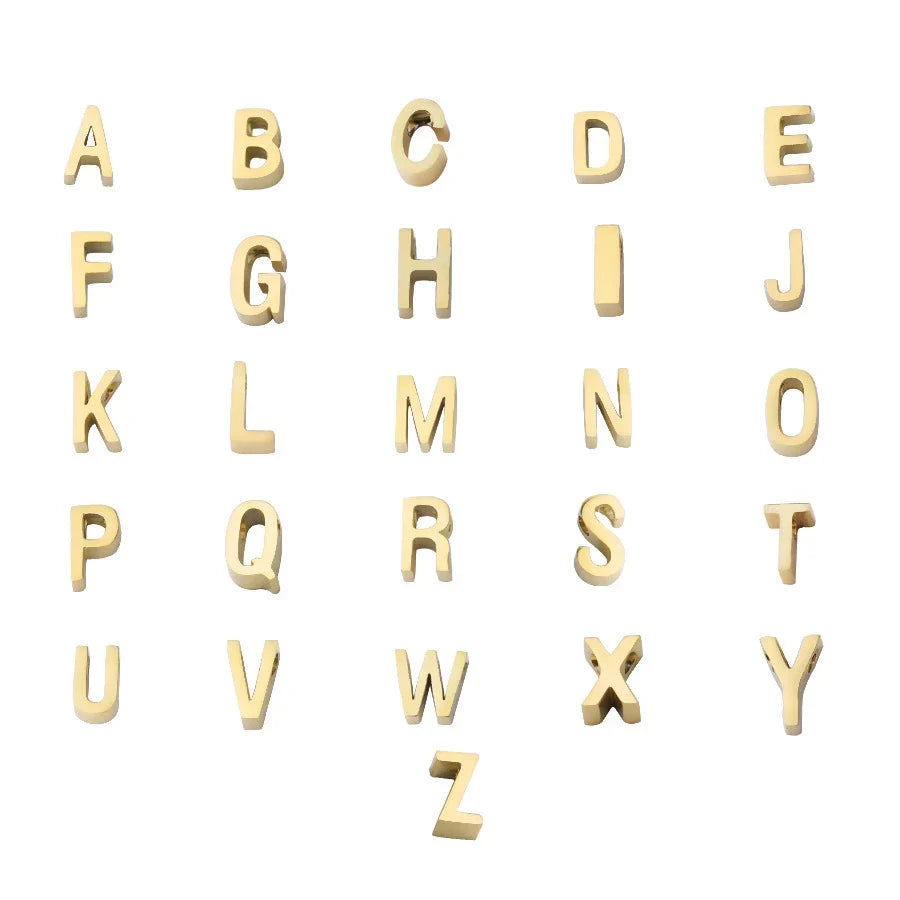 Elegant minimalistiskt halsband med initial