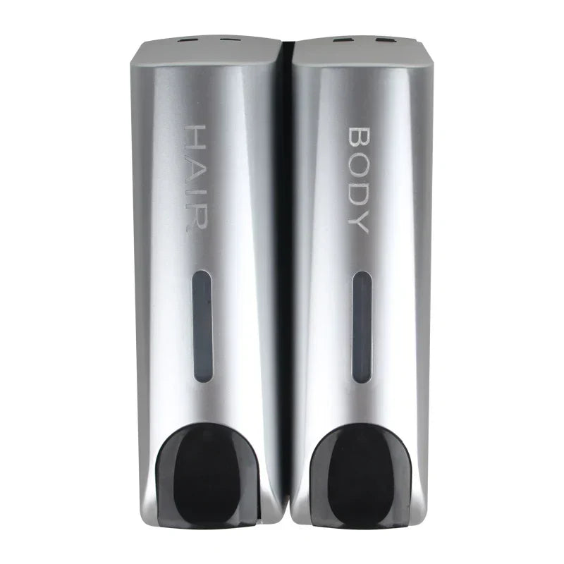Wall-Mounted Bathroom Shampoo & Conditioner Dispenser