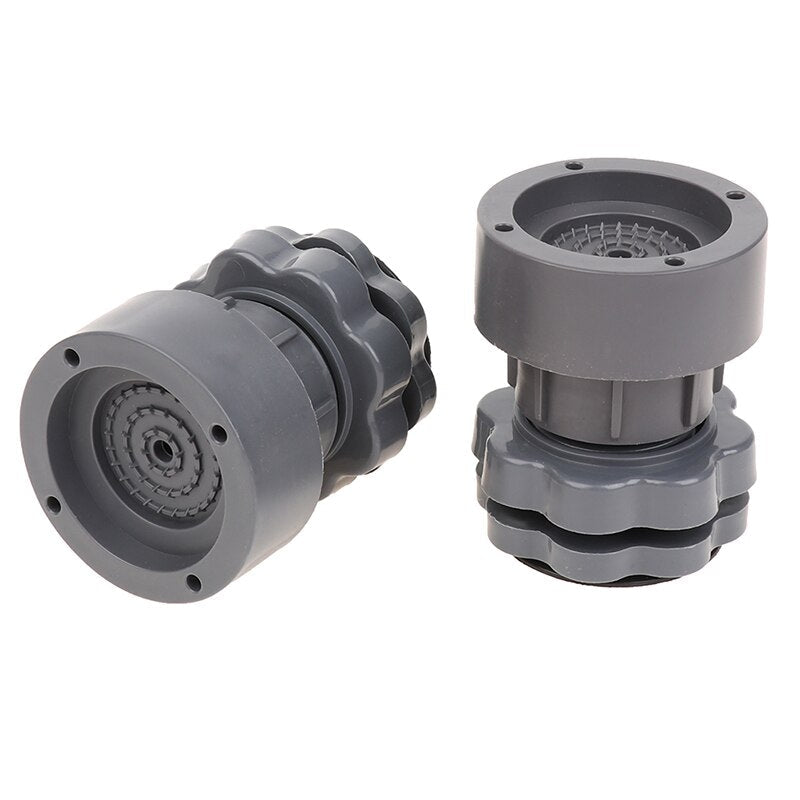 Vibrationsdämpande stabiliseringsplattor för tvättmaskin — upphöjd halkfri bas