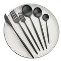 36-Piece Stainless Steel Cutlery Set — Minimalist Polished Design