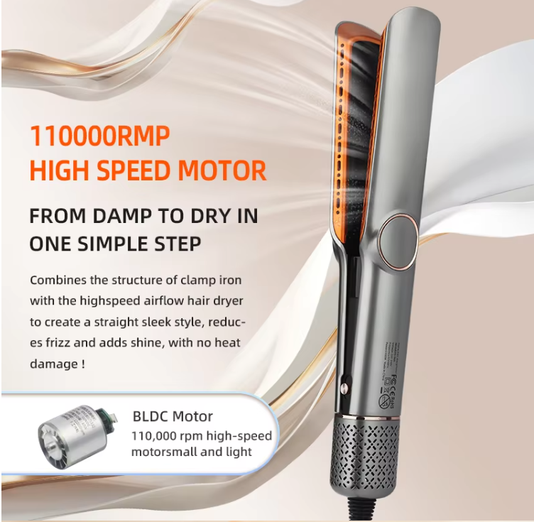 StraightStyler 2-in-1 Hair Dryer & Straightener — Advanced Airflow Technology