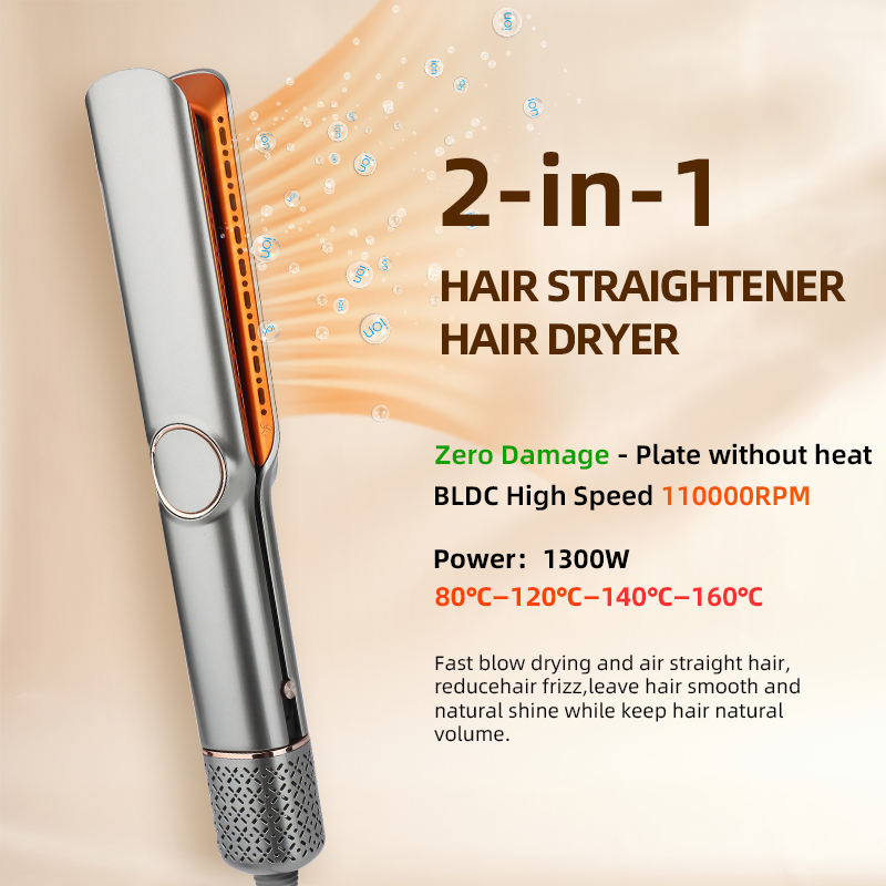 StraightStyler 2-in-1 Hair Dryer & Straightener — Advanced Airflow Technology