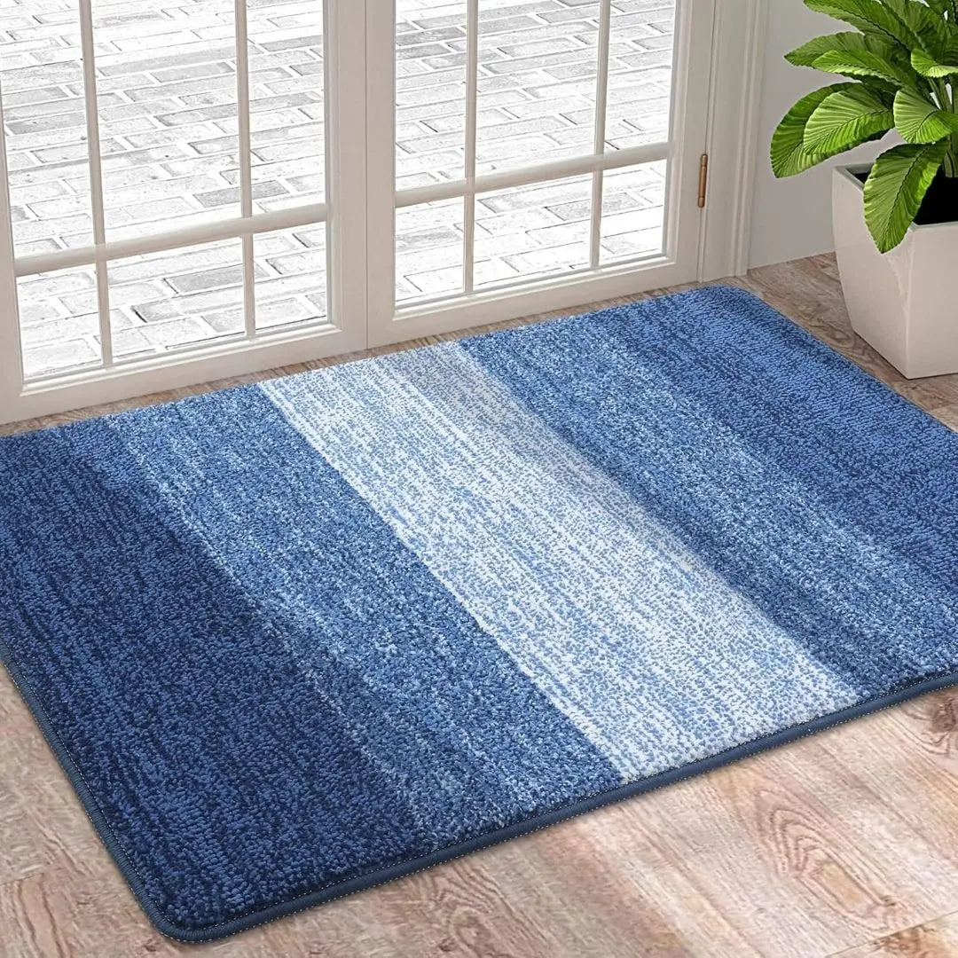 Washable Door Mat — Low Profile Water-Absorbent Design