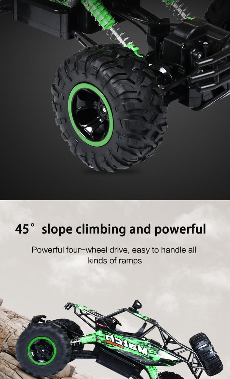 4x4 Remote Control Rock Crawler — Monster Truck RC Car
