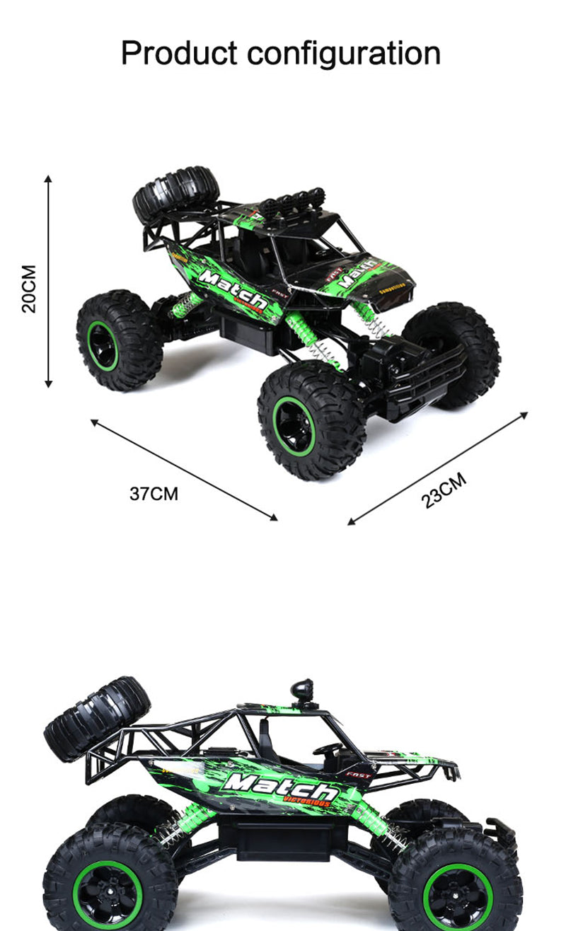 4x4 Remote Control Rock Crawler — Monster Truck RC Car