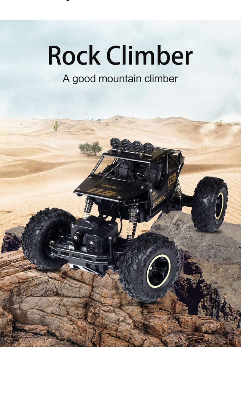 4x4 Remote Control Rock Crawler — Monster Truck RC Car