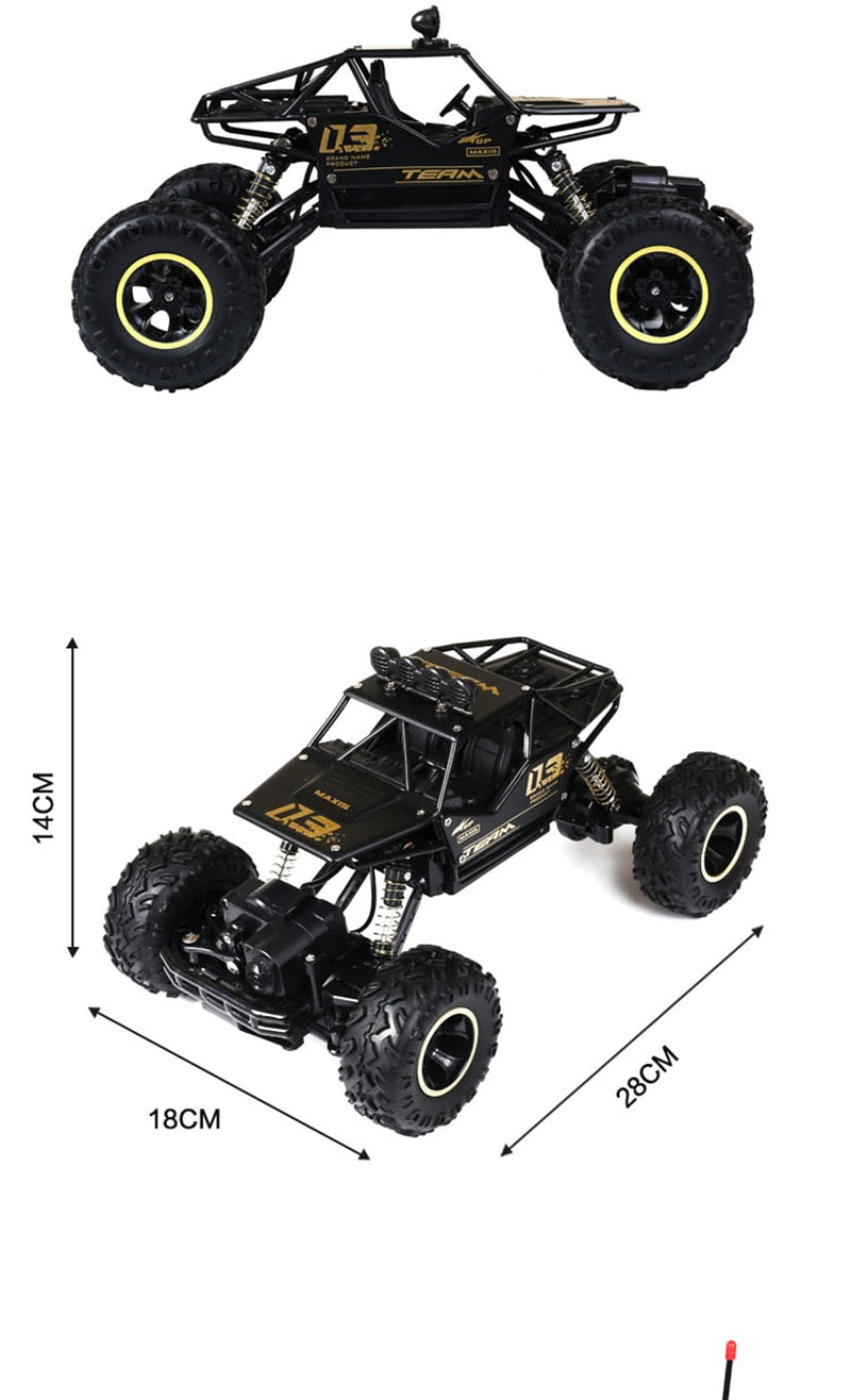 4x4 Remote Control Rock Crawler — Monster Truck RC Car