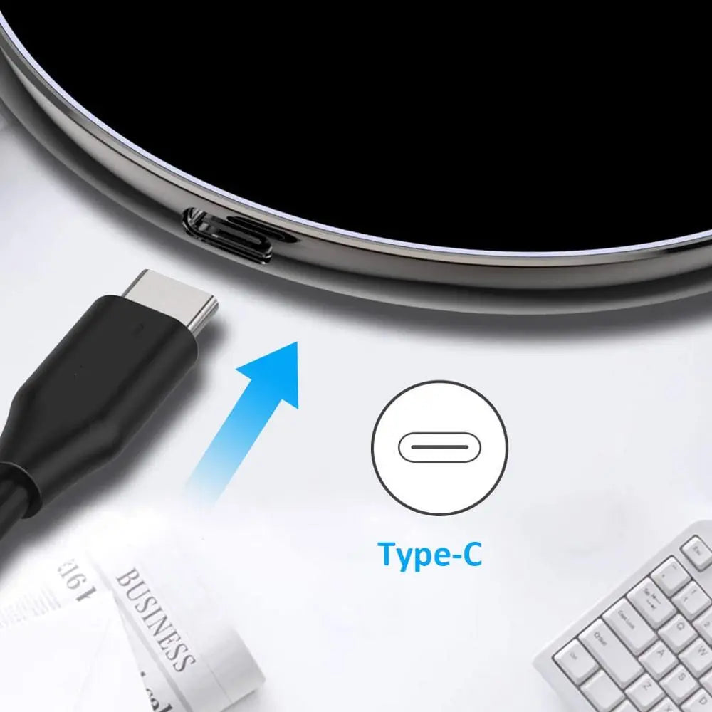 Suport de încărcare wireless rapidă de 30 W — Încărcător MagSafe USB-C premium cu cablu, putere de 15 W și distanță de încărcare <6 mm