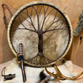 Handmade Shaman Drum — Decorative Handcrafted Accent