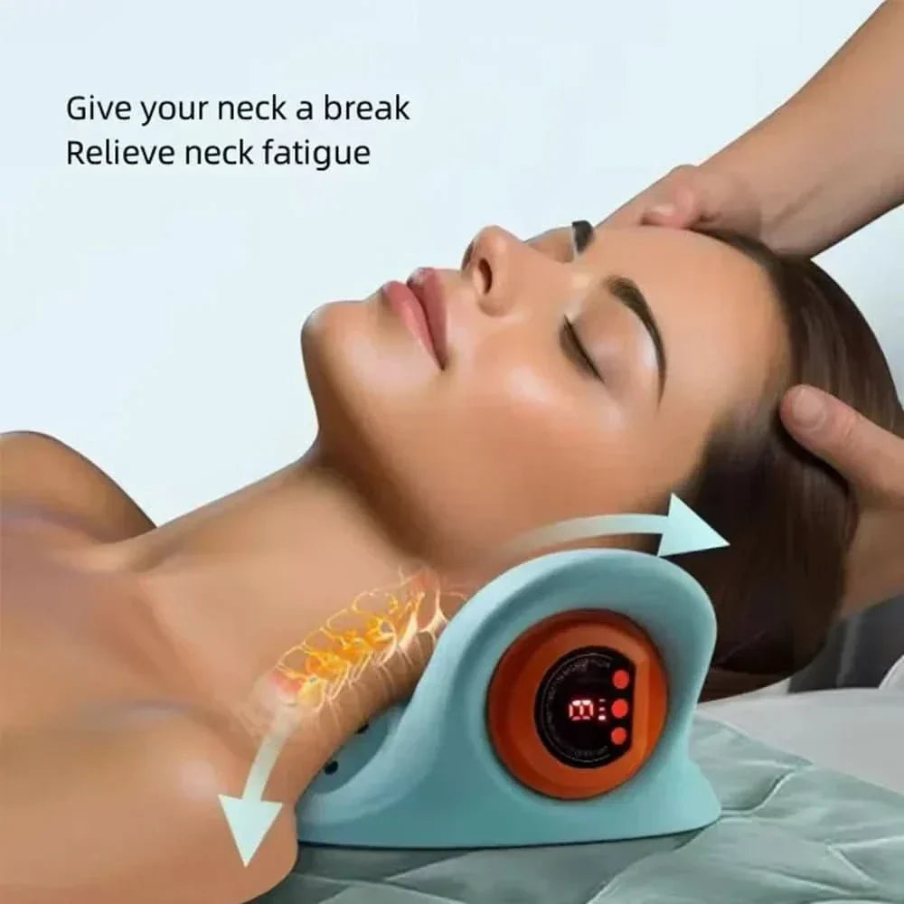 Flexease EMS nyakmasszírozó — akupresszúrás és nyújtó kialakítás
