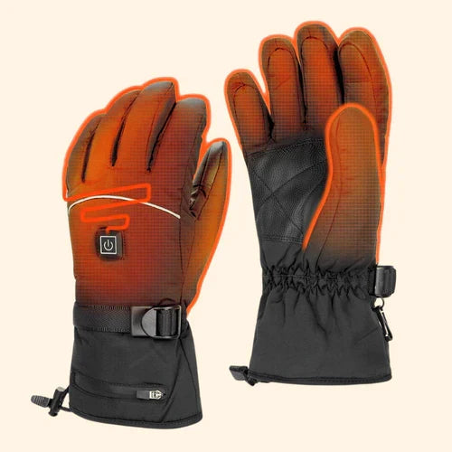 Heated Gloves — Rechargeable, Water-Repellent, Touchscreen Compatible