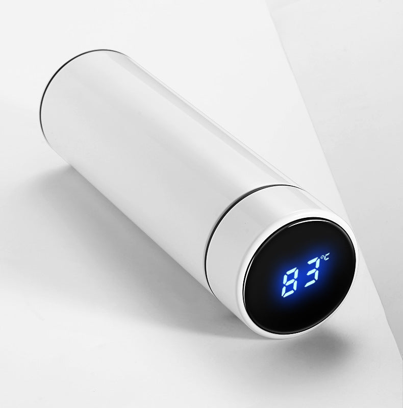 Chytrá láhev na vodu — dotykový HD-LCD displej, zobrazení teploty, přenosné provedení