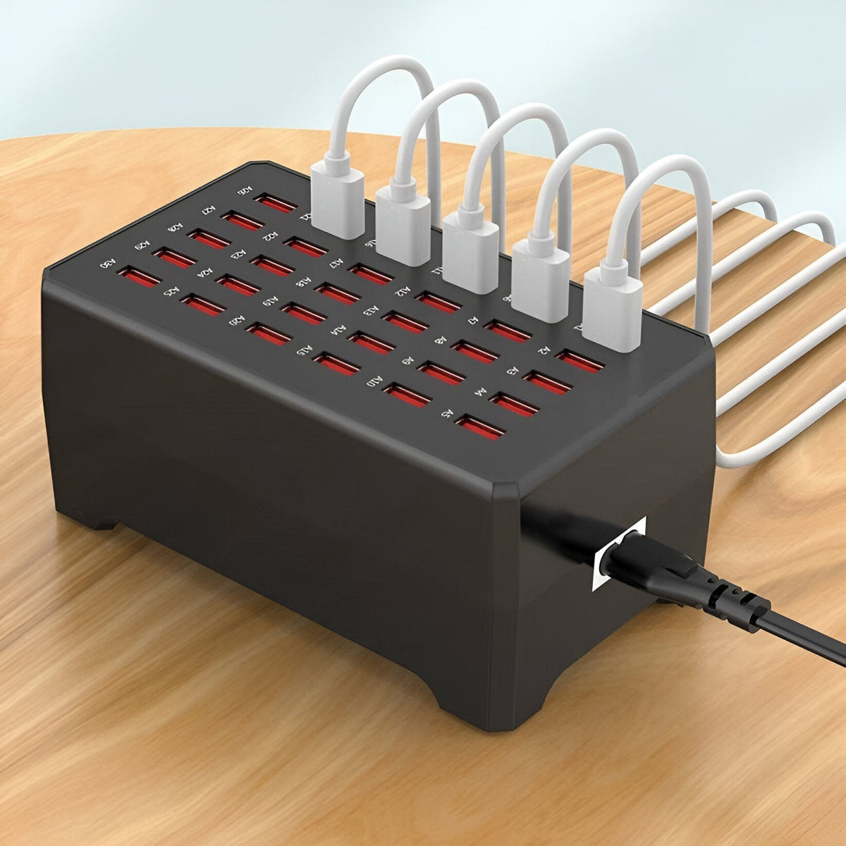 PowerPort Pro 30 universelles Multi-USB-Ladegerät – Ladestation mit 30 Anschlüssen