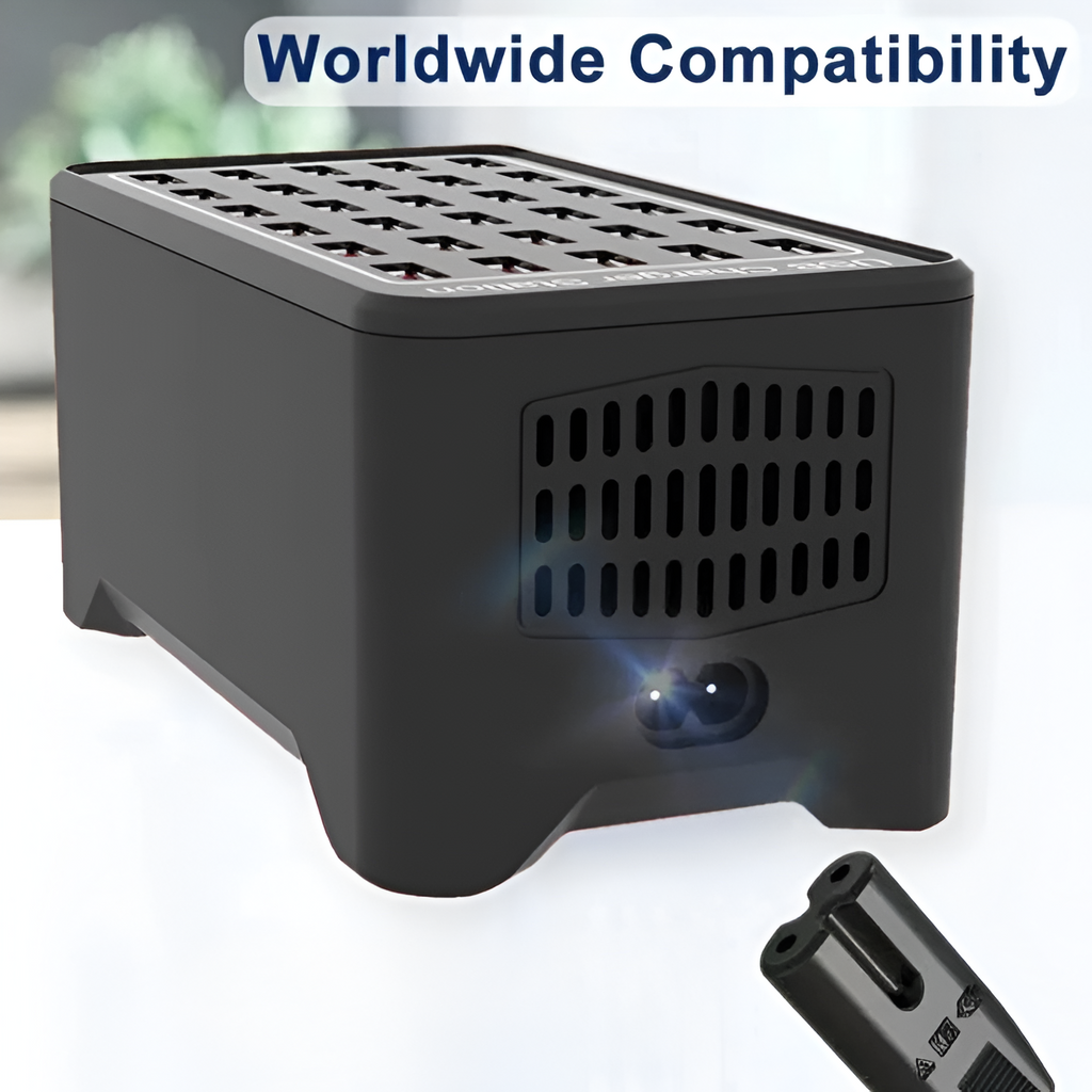 PowerPort Pro 30 universelles Multi-USB-Ladegerät – Ladestation mit 30 Anschlüssen