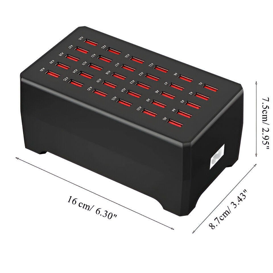 PowerPort Pro 30 universelles Multi-USB-Ladegerät – Ladestation mit 30 Anschlüssen