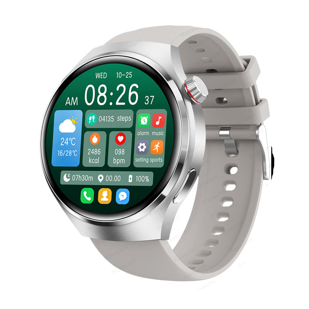 Reloj inteligente de edición limitada — Pantalla AMOLED HD, monitoreo de ECG, conectividad Bluetooth, seguimiento de la frecuencia cardíaca, GPS integrado