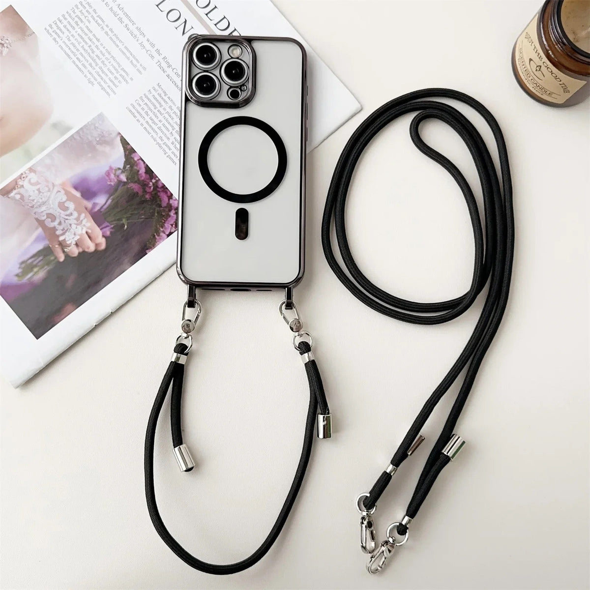 Saint MagSafe keresztpántos iPhone-tok - a legjobb