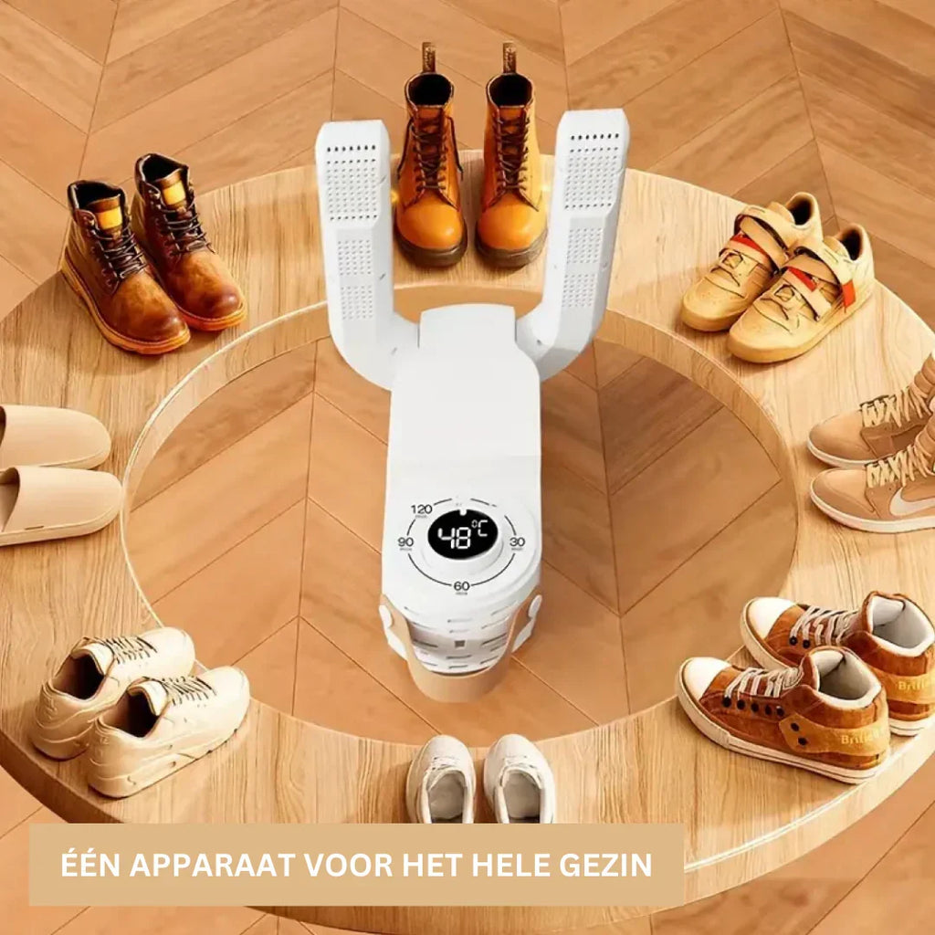 Multi ShoeDry 2.0 מייבש נעליים חשמלי לייבוש מהיר — נייד, מסיר ריחות, בעיצוב חסכוני באנרגיה