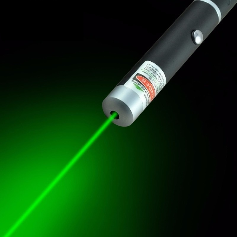 Grøn laserpointer med høj intensitet