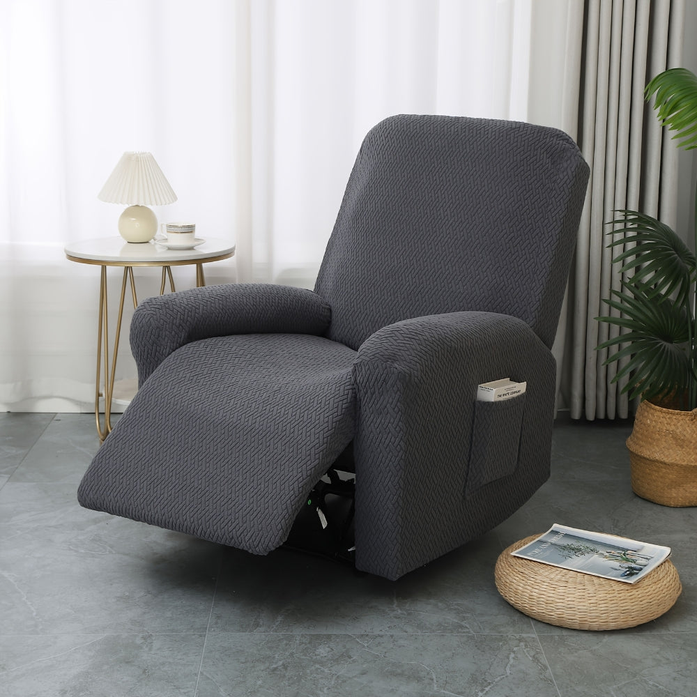 Juno-stolovertræk - blødt mikrofiber, indbygget lomme, fuld beskyttelse