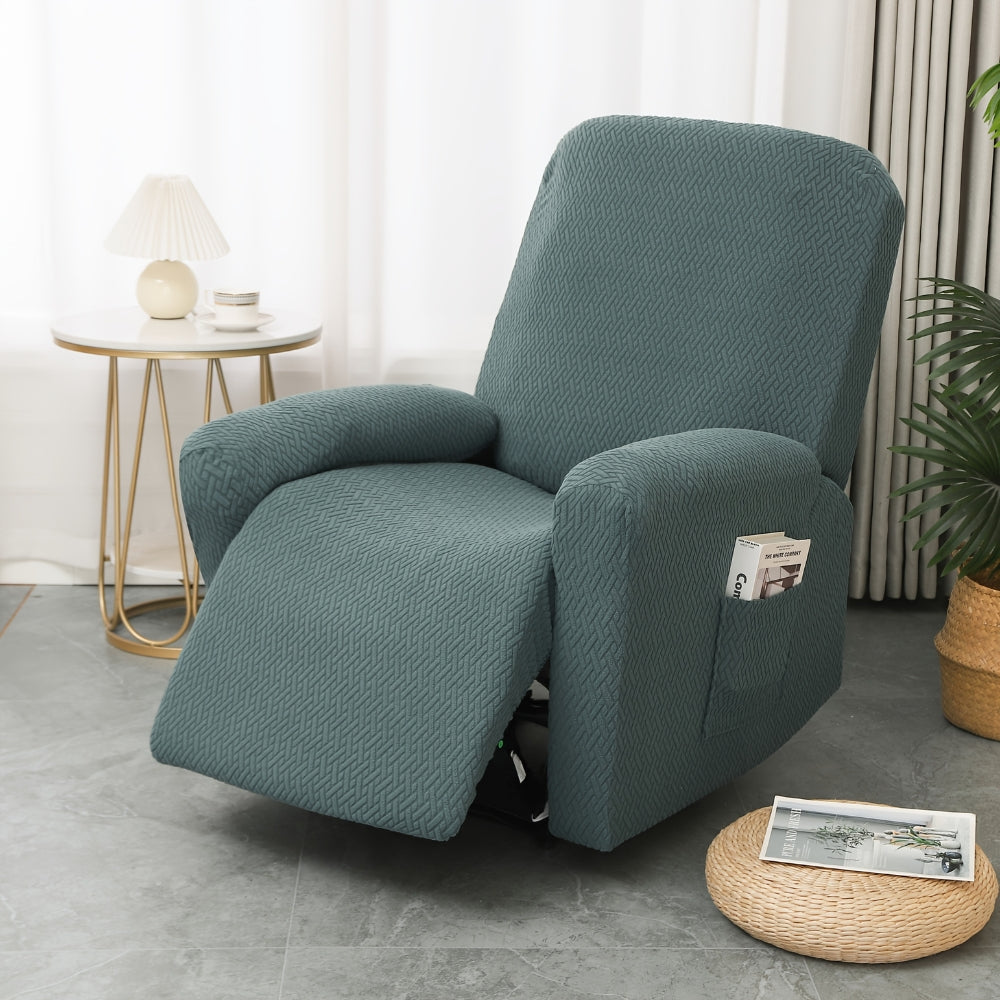 Juno-stolovertræk - blødt mikrofiber, indbygget lomme, fuld beskyttelse