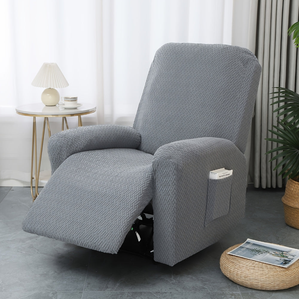 Juno-stolovertræk - blødt mikrofiber, indbygget lomme, fuld beskyttelse